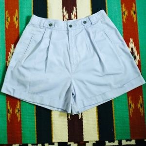 Vintage Liz Sport Women's 12 Lavender High Waist Shorts